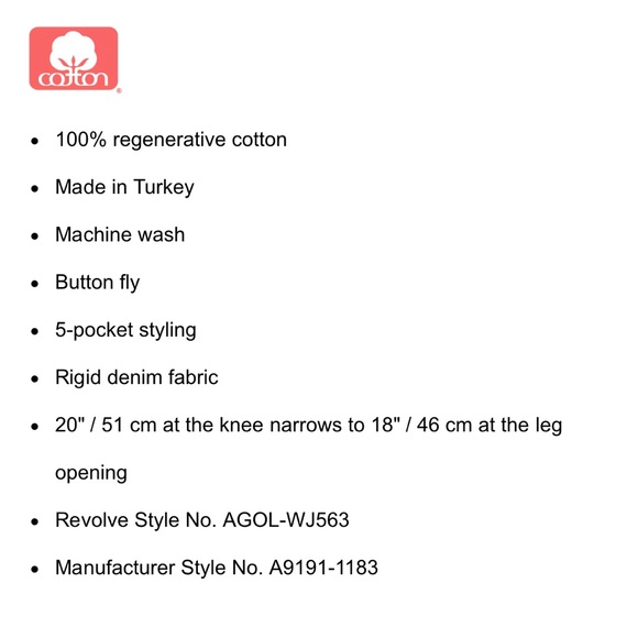 NWT AGOLDE REN JEANS - Picture 5 of 8